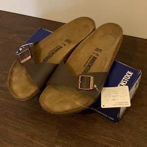 Birkenstocks Madrid Sandals Brown EU 41 Ladies 10